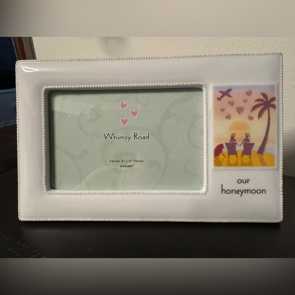 Honeymoon 4x6 Photo Frame